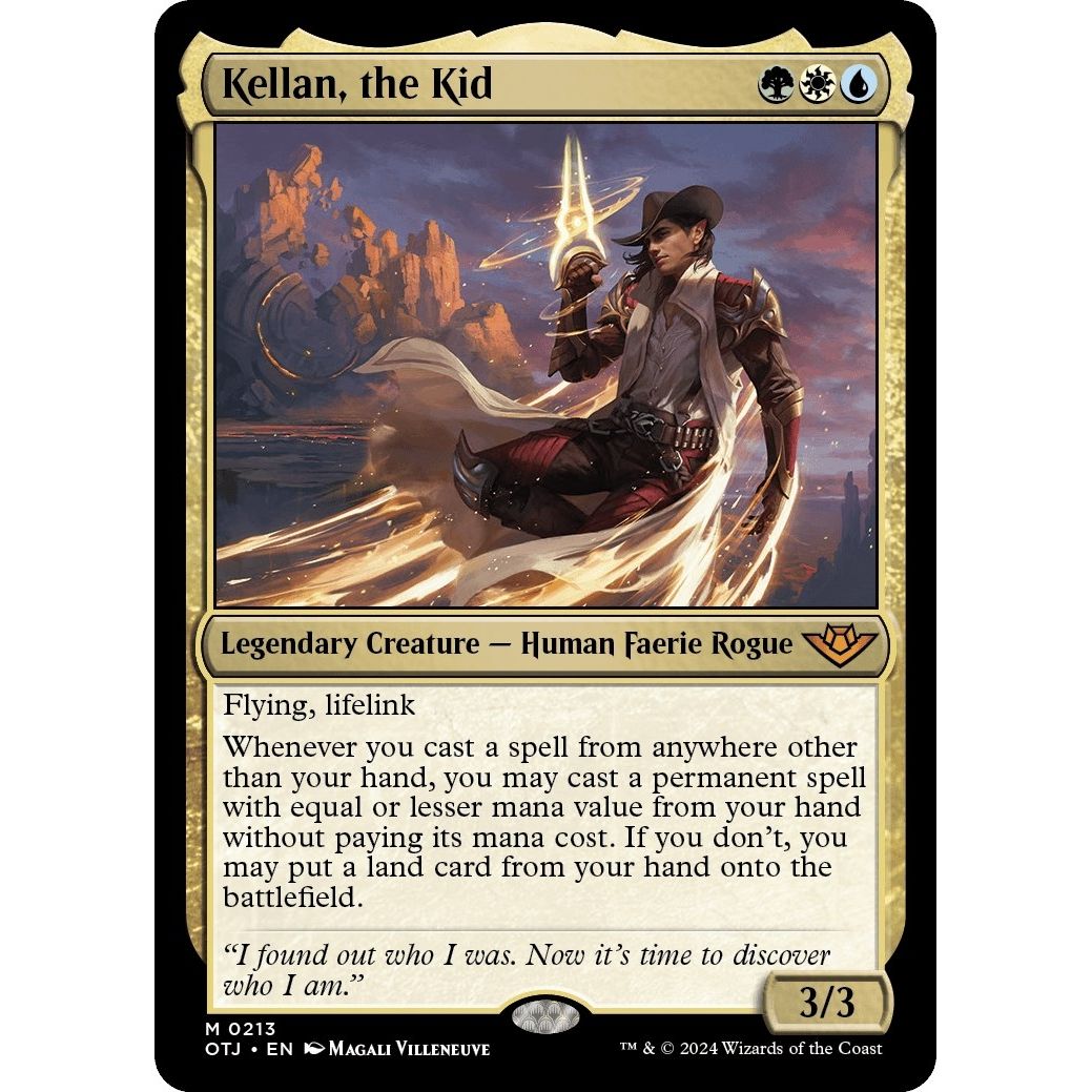 Image for Kellan, the Kid (213) (OTJ) - Magic: The Gathering