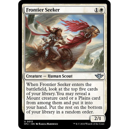 Image for Frontier Seeker (13) (OTJ) - Magic: The Gathering