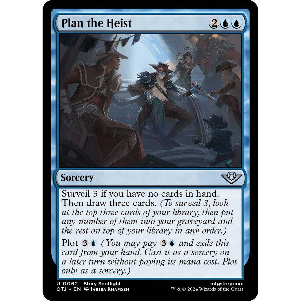 Image for Plan the Heist (62) (OTJ) - Magic: The Gathering