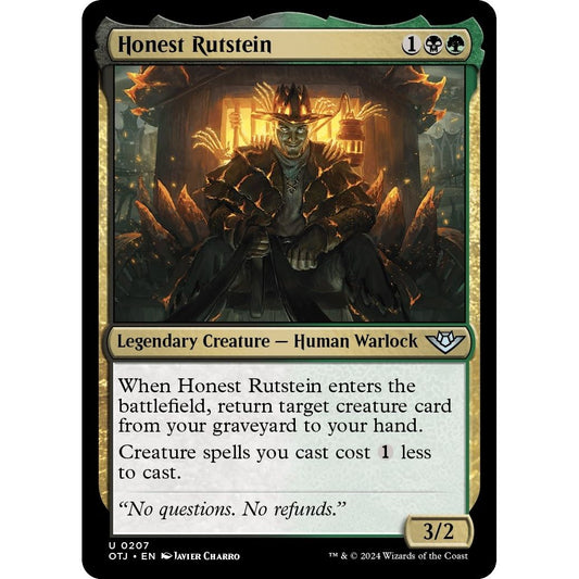Image for Honest Rutstein (207) (OTJ) - Magic: The Gathering