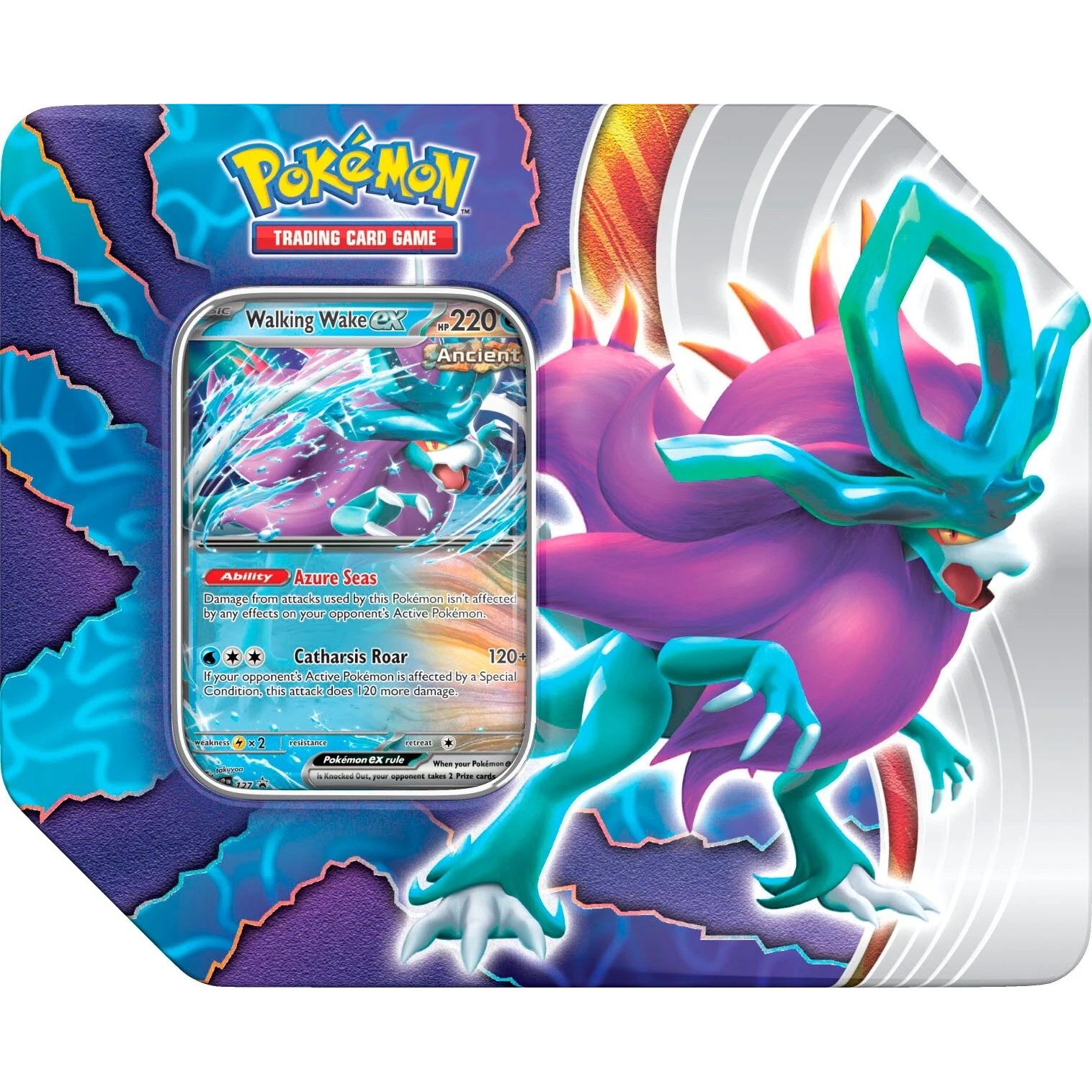 Image for Paradox Clash Tin [Walking Wake ex] - Pokemon