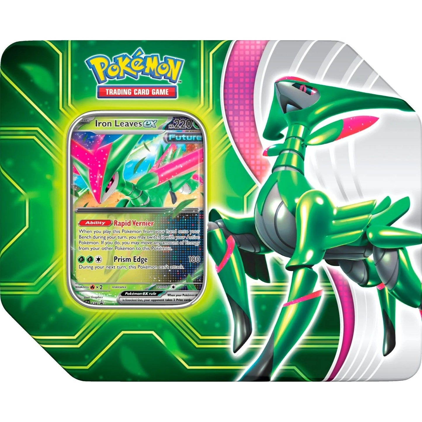 Image for Paradox Clash Tin [Iron Leaves ex] - Pokemon