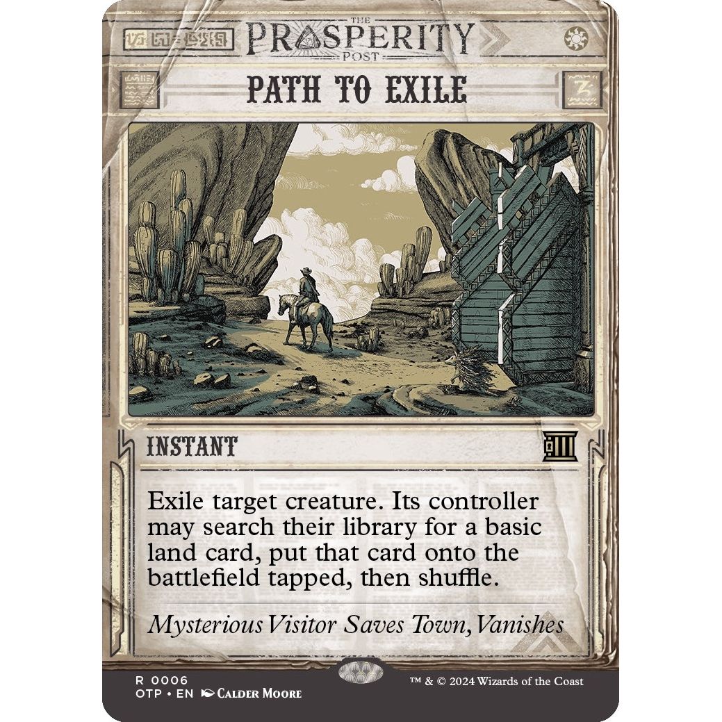 Image for Path to Exile (6) (OTP) - Magic: The Gathering