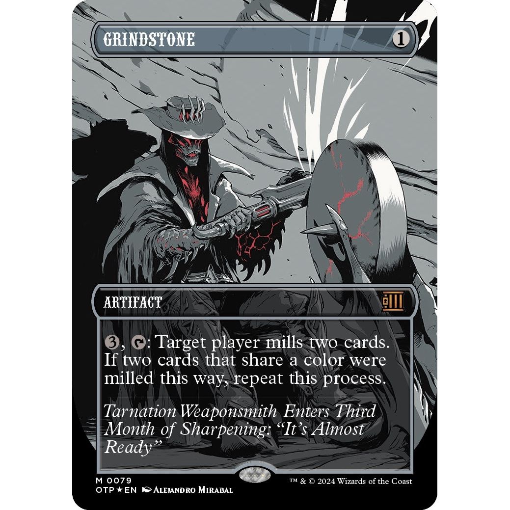 Image for Grindstone (Textured Foil) (79) (OTP) - Magic: The Gathering
