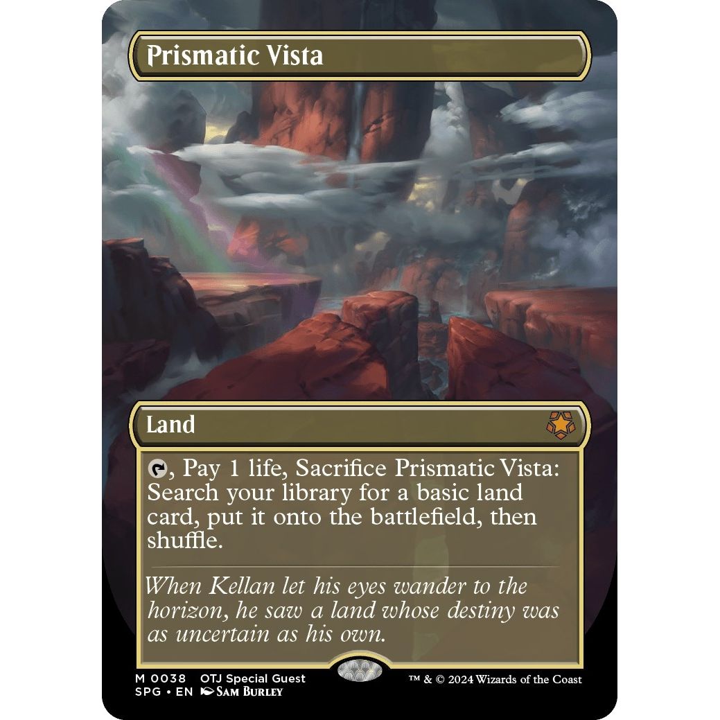 Image for Prismatic Vista (Borderless) (38) (SPG) - Magic: The Gathering