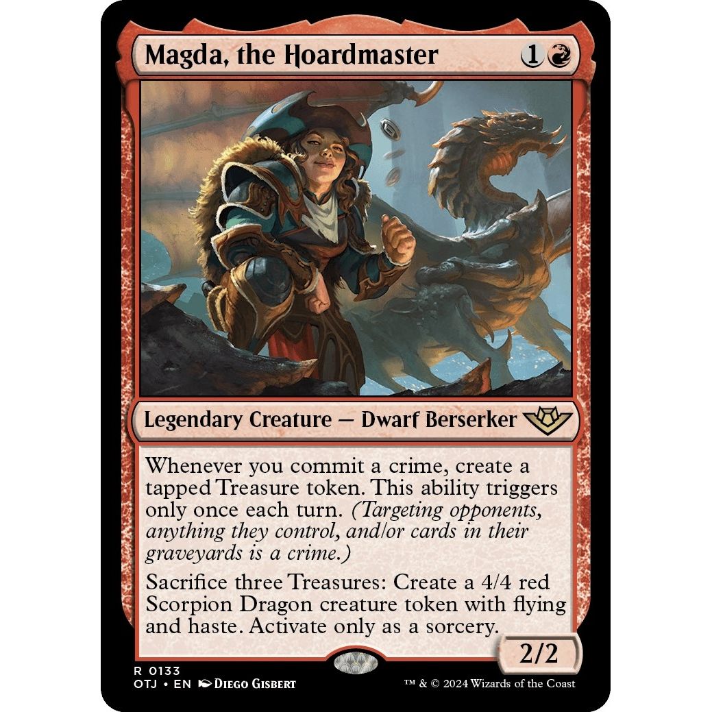 Image for Magda, the Hoardmaster (133) (OTJ) - Magic: The Gathering