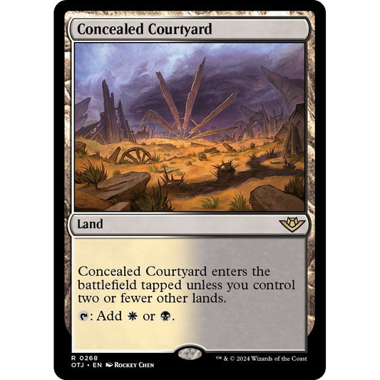 Image for Concealed Courtyard (268) (OTJ) - Magic: The Gathering