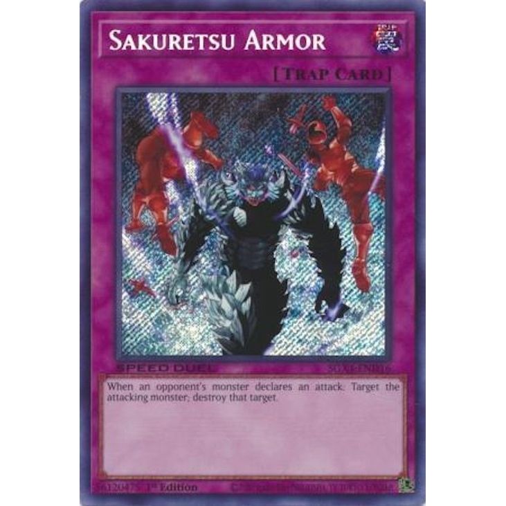 Image for Sakuretsu Armor (Secret Rare) (SGX4-END16) (SGX4) - YuGiOh