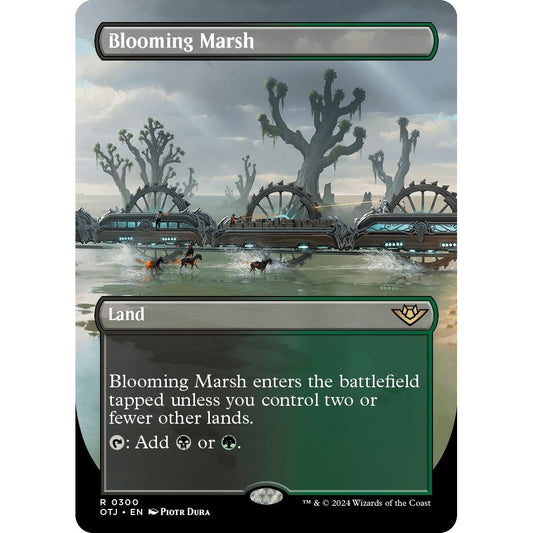 Image for Blooming Marsh (Borderless) (300) (OTJ) - Magic: The Gathering