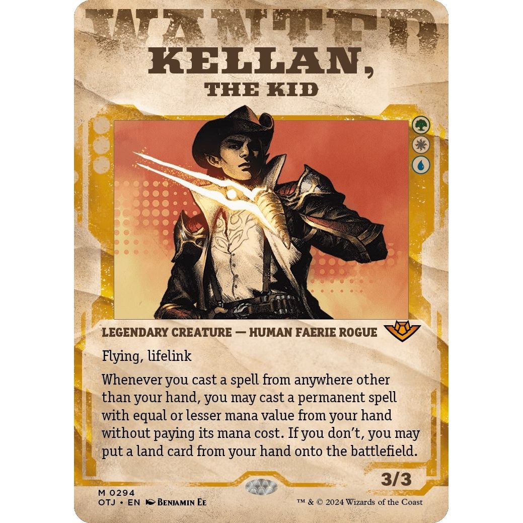 Image for Kellan, the Kid (Showcase) (294) (OTJ) - Magic: The Gathering