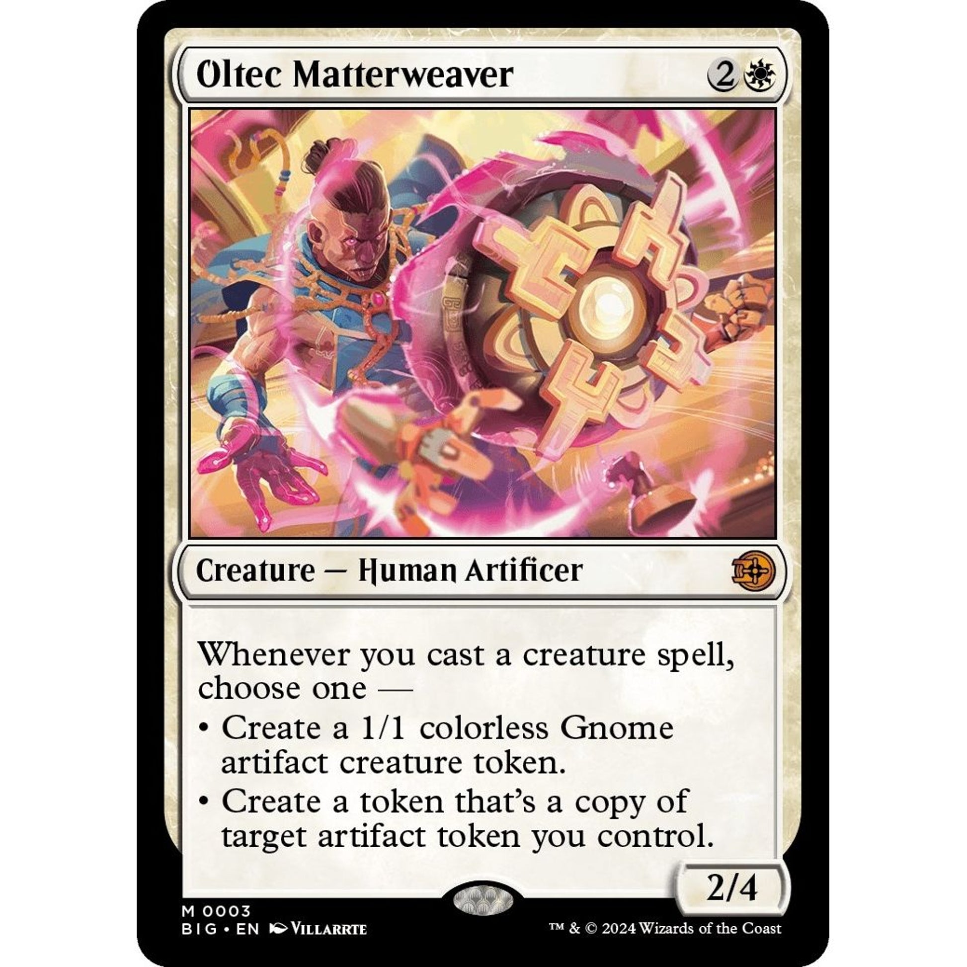 Image for Oltec Matterweaver (3) (BIG) - Magic: The Gathering