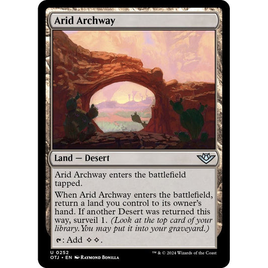 Image for Arid Archway (252) (OTJ) - Magic: The Gathering