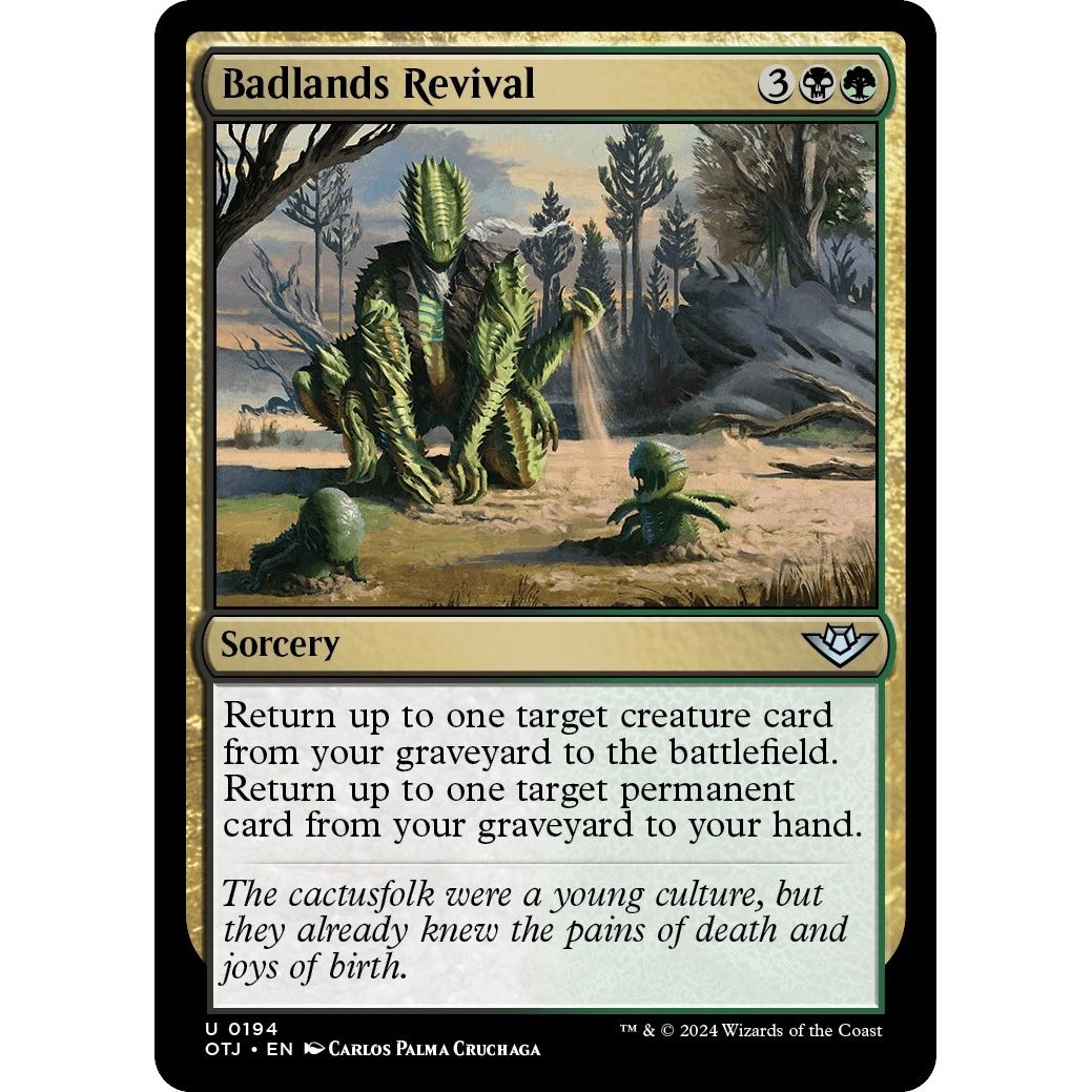 Image for Badlands Revival (194) (OTJ) - Magic: The Gathering