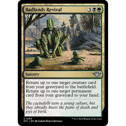 Image for Badlands Revival (194) (OTJ) - Magic: The Gathering