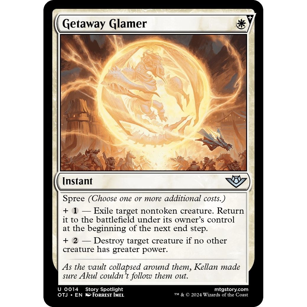 Image for Getaway Glamer (14) (OTJ) - Magic: The Gathering