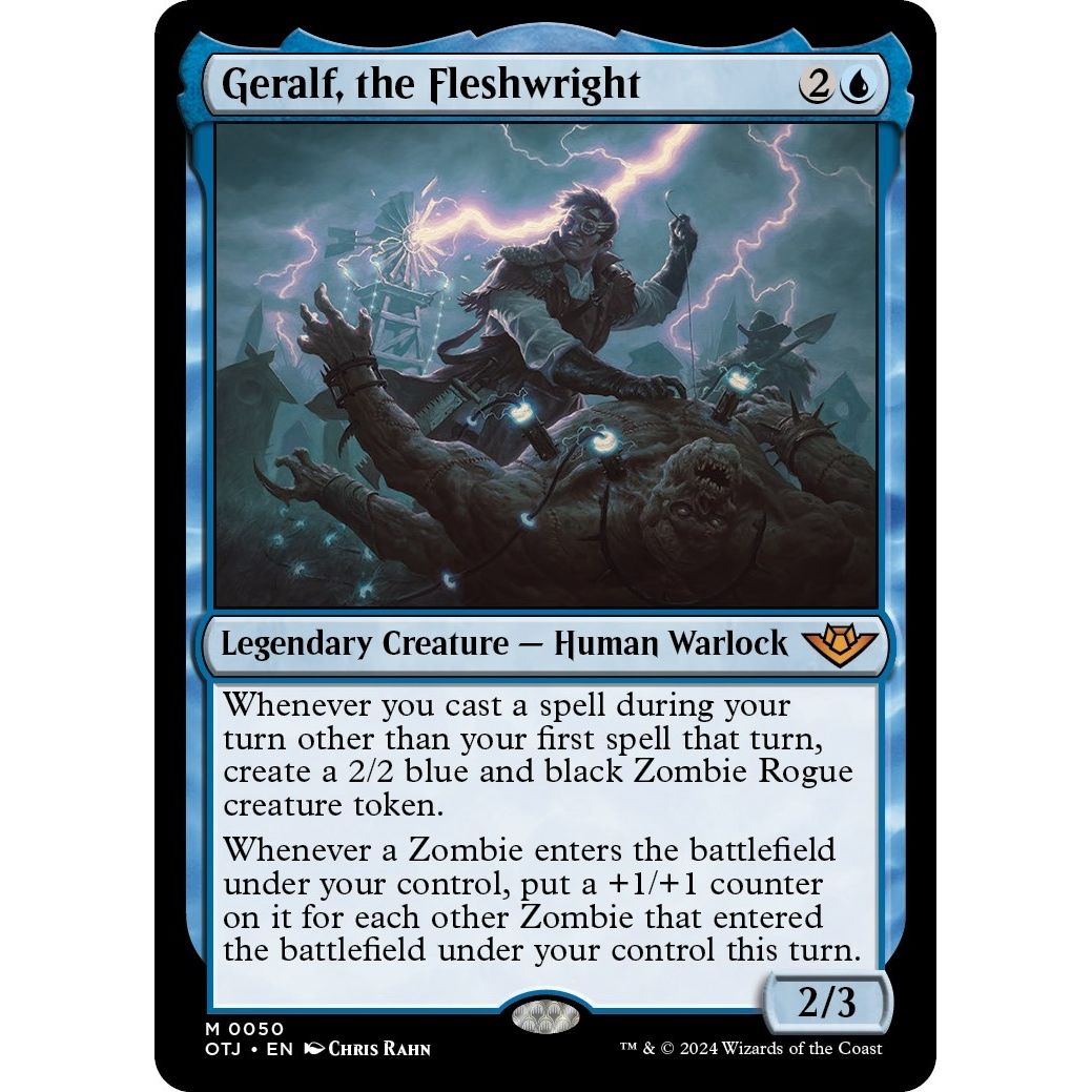 Image for Geralf, the Fleshwright (50) (OTJ) - Magic: The Gathering