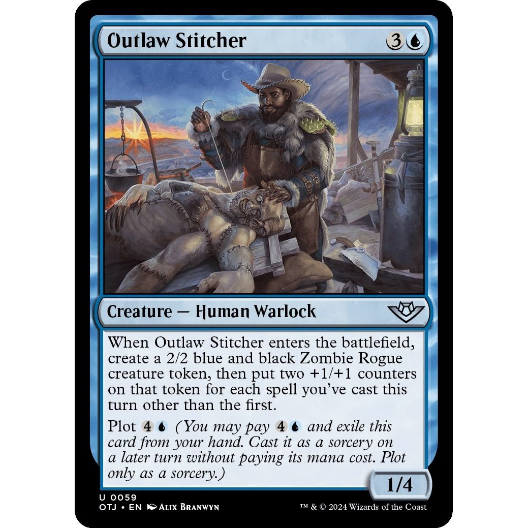 Image for Outlaw Stitcher (59) (OTJ) - Magic: The Gathering