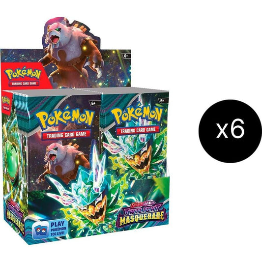 Image for Twilight Masquerade Booster Box Case - Pokemon