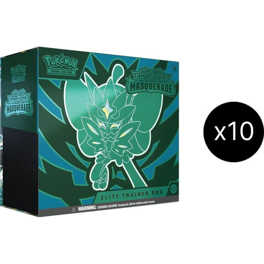 Image for Twilight Masquerade Elite Trainer Box Case - Pokemon