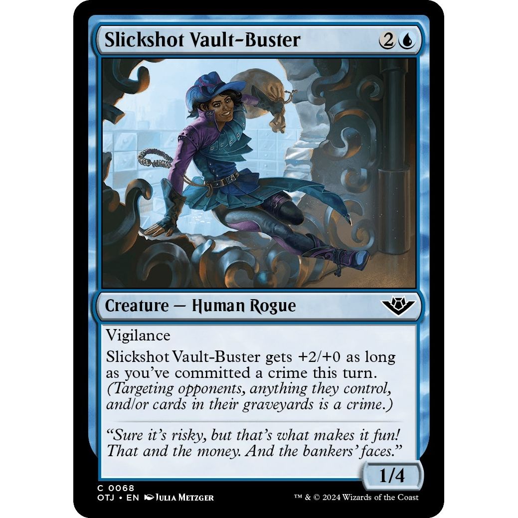 Image for Slickshot Vault-Buster (68) (OTJ) - Magic: The Gathering