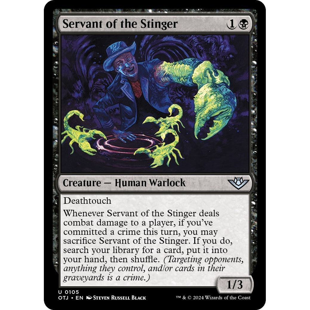 Image for Servant of the Stinger (105) (OTJ) - Magic: The Gathering