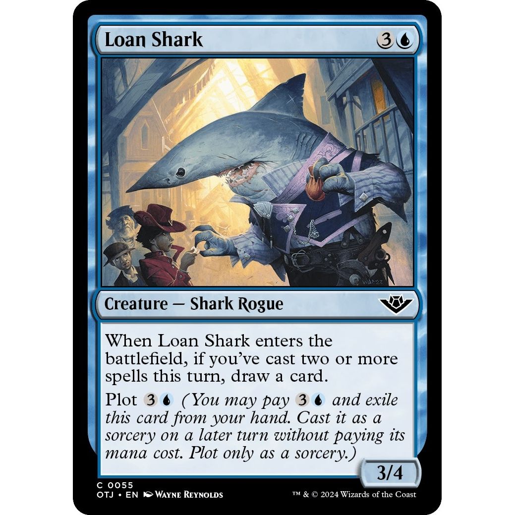 Image for Loan Shark (55) (OTJ) - Magic: The Gathering