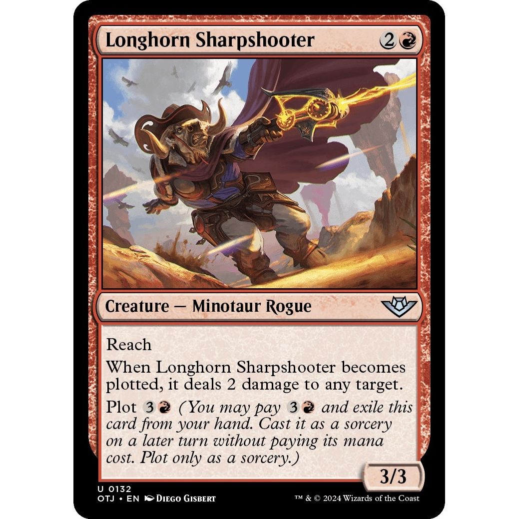 Image for Longhorn Sharpshooter (132) (OTJ) - Magic: The Gathering