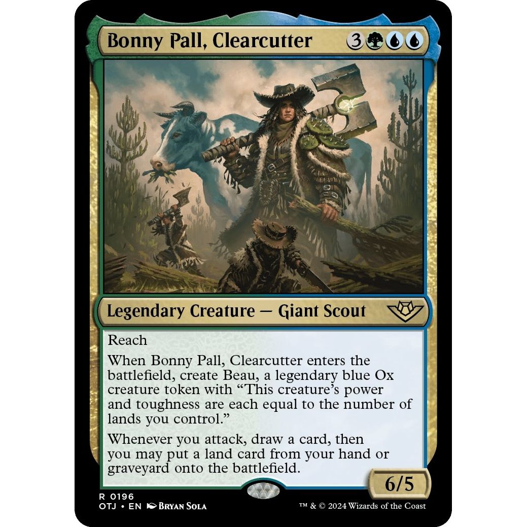 Image for Bonny Pall, Clearcutter (196) (OTJ) - Magic: The Gathering