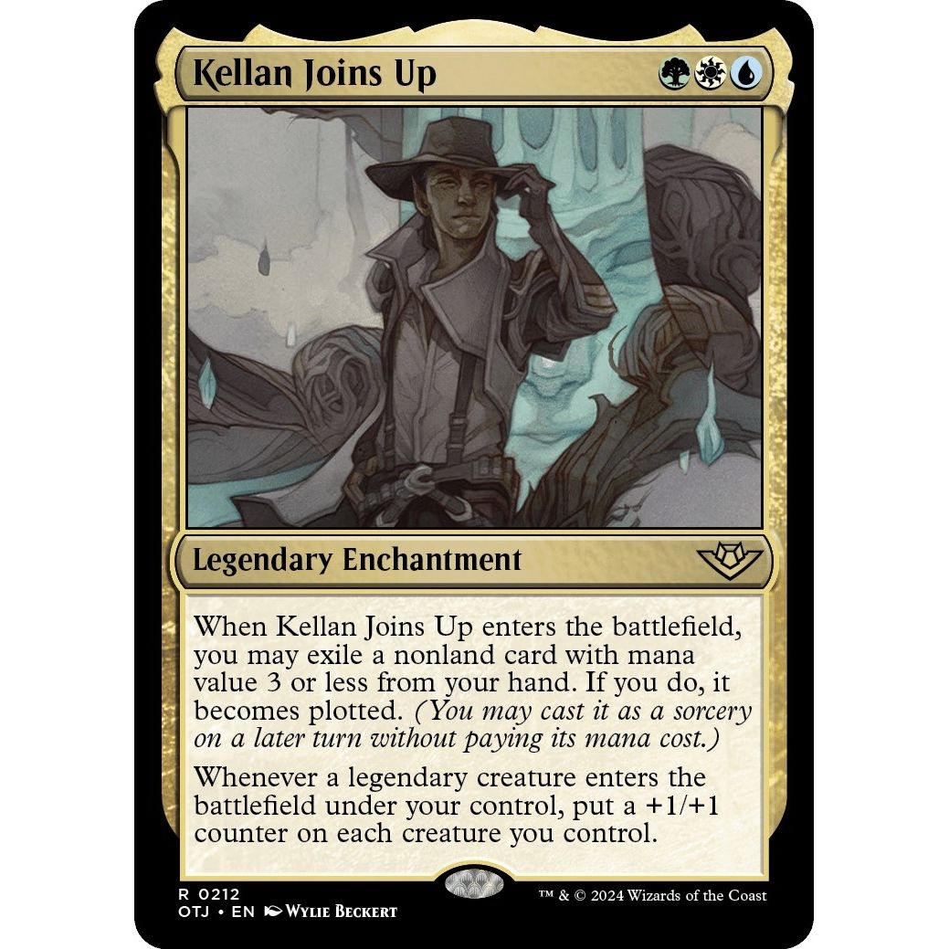 Image for Kellan Joins Up (212) (OTJ) - Magic: The Gathering