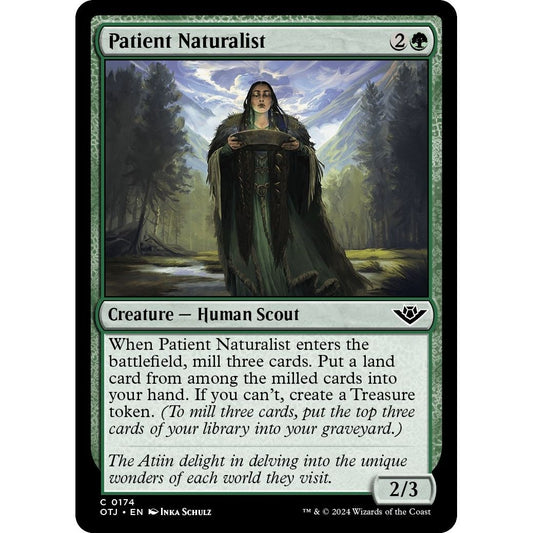 Image for Patient Naturalist (174) (OTJ) - Magic: The Gathering