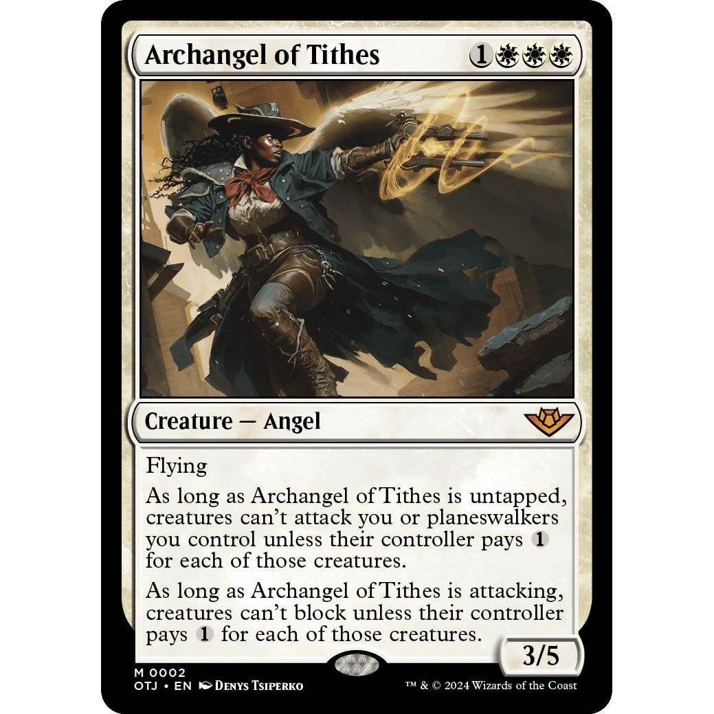 Image for Archangel of Tithes (2) (OTJ) - Magic: The Gathering