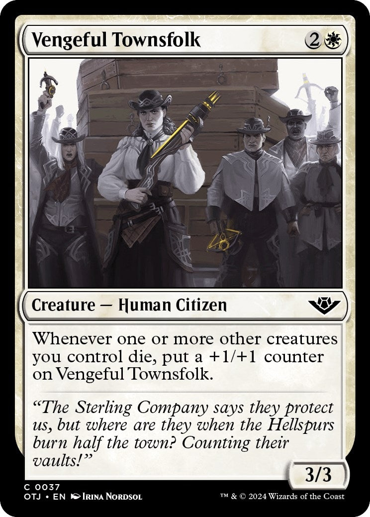 Vengeful Townsfolk (37) (OTJ)
