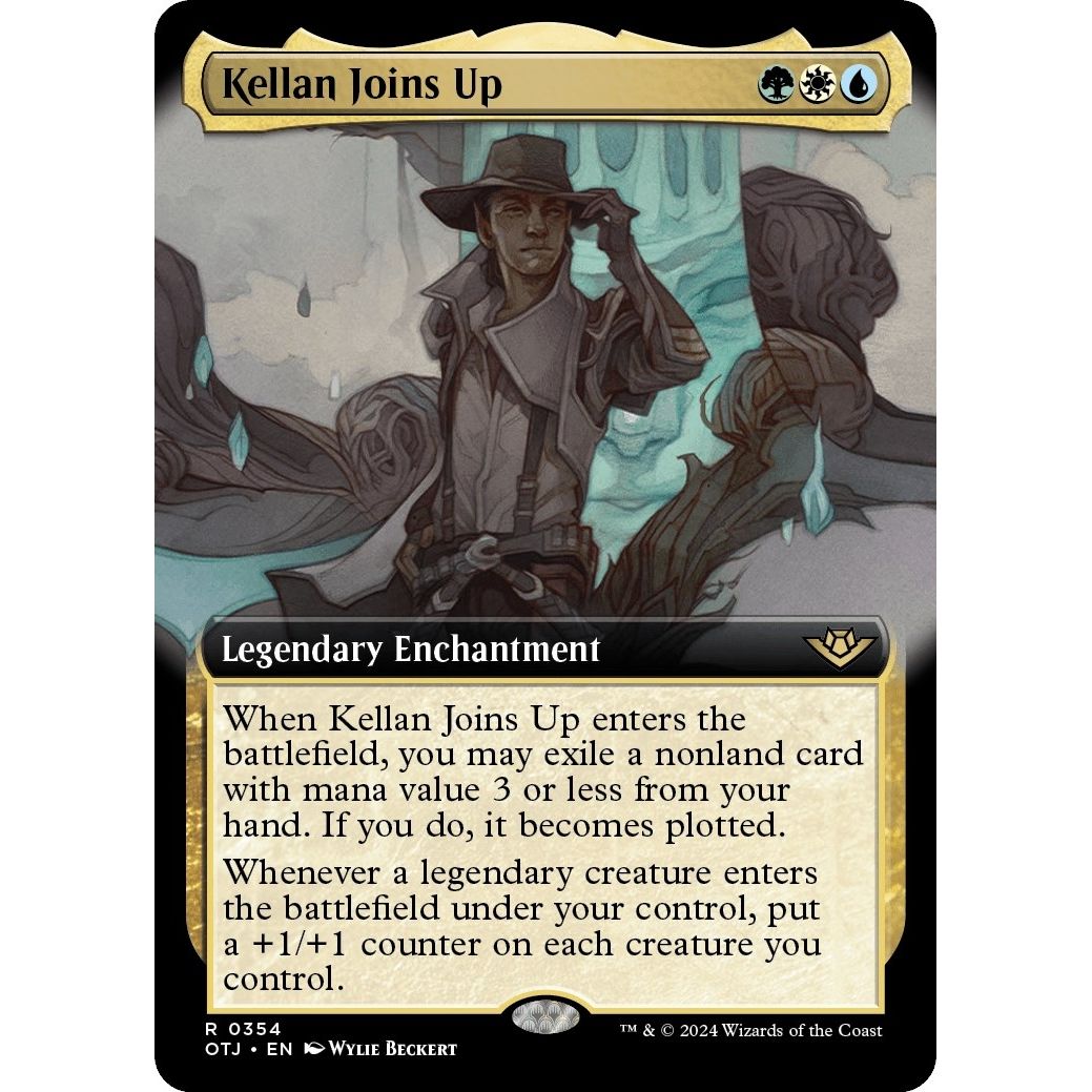 Image for Kellan Joins Up (Extended Art) (354) (OTJ) - Magic: The Gathering