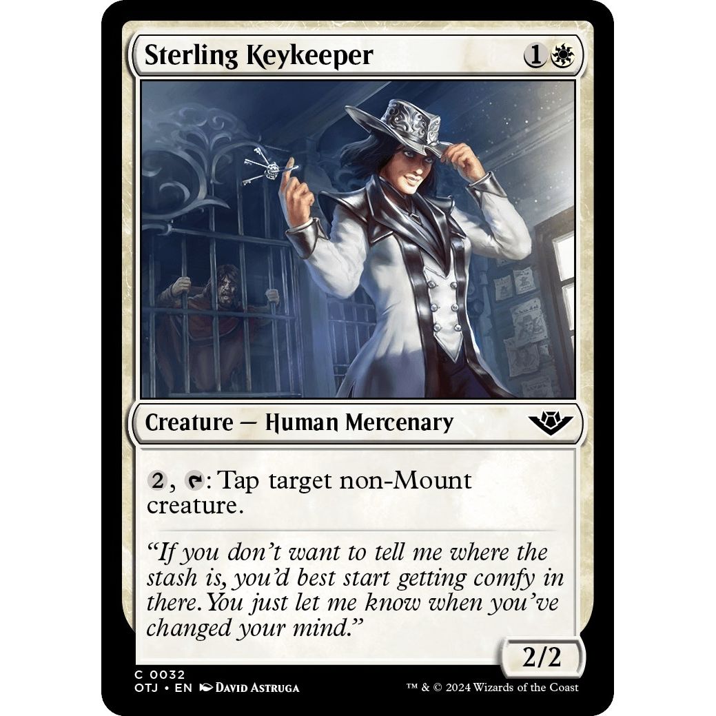 Image for Sterling Keykeeper (32) (OTJ) - Magic: The Gathering