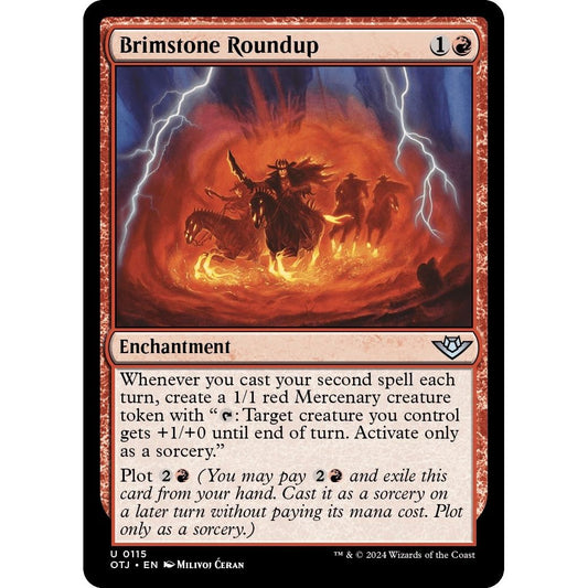 Image for Brimstone Roundup (115) (OTJ) - Magic: The Gathering