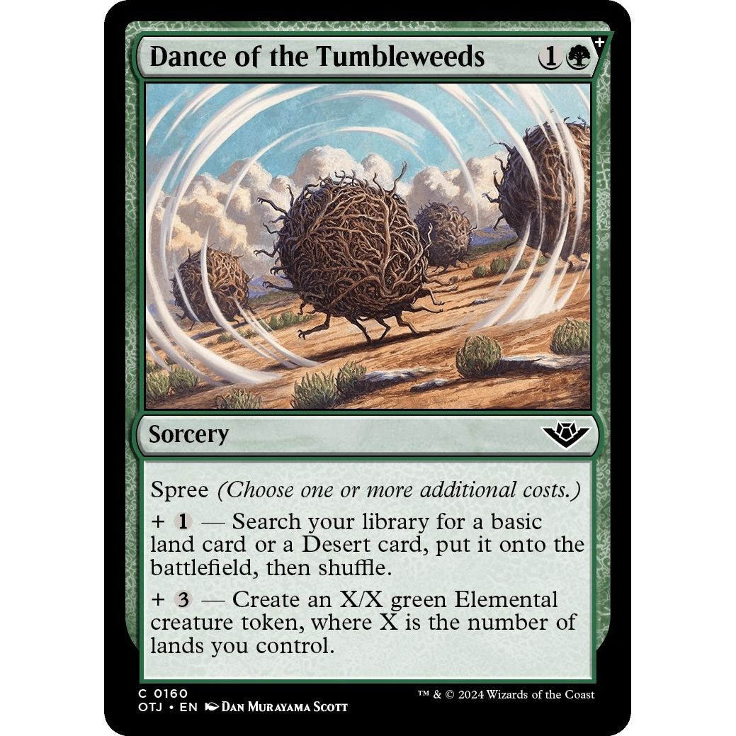 Image for Dance of the Tumbleweeds (160) (OTJ) - Magic: The Gathering