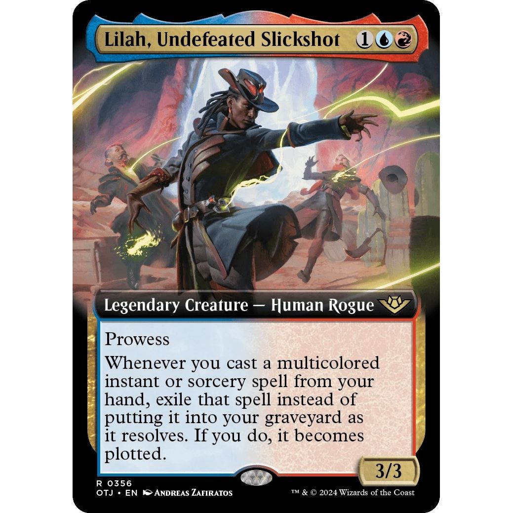Image for Lilah, Undefeated Slickshot (Extended Art) (356) (OTJ) - Magic: The Gathering