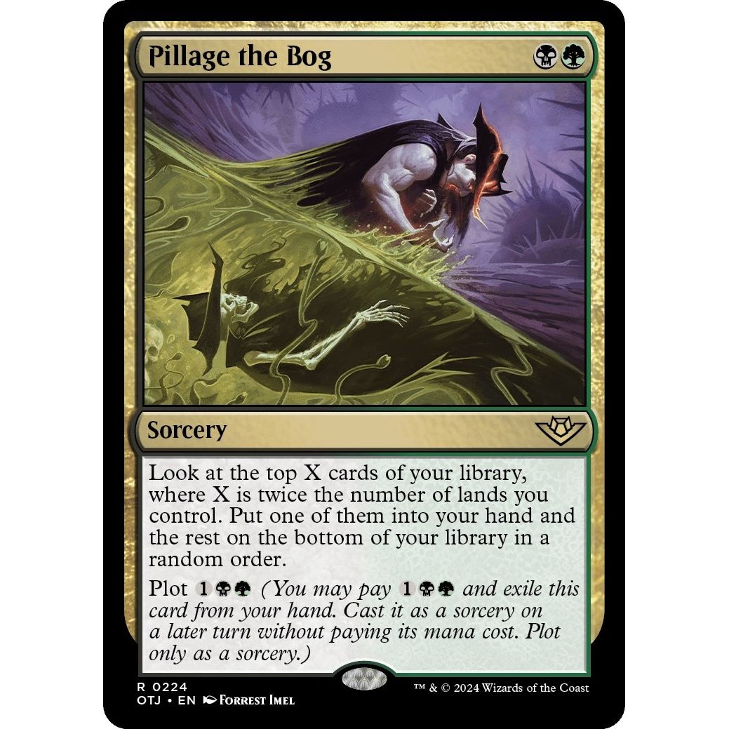 Image for Pillage the Bog (224) (OTJ) - Magic: The Gathering