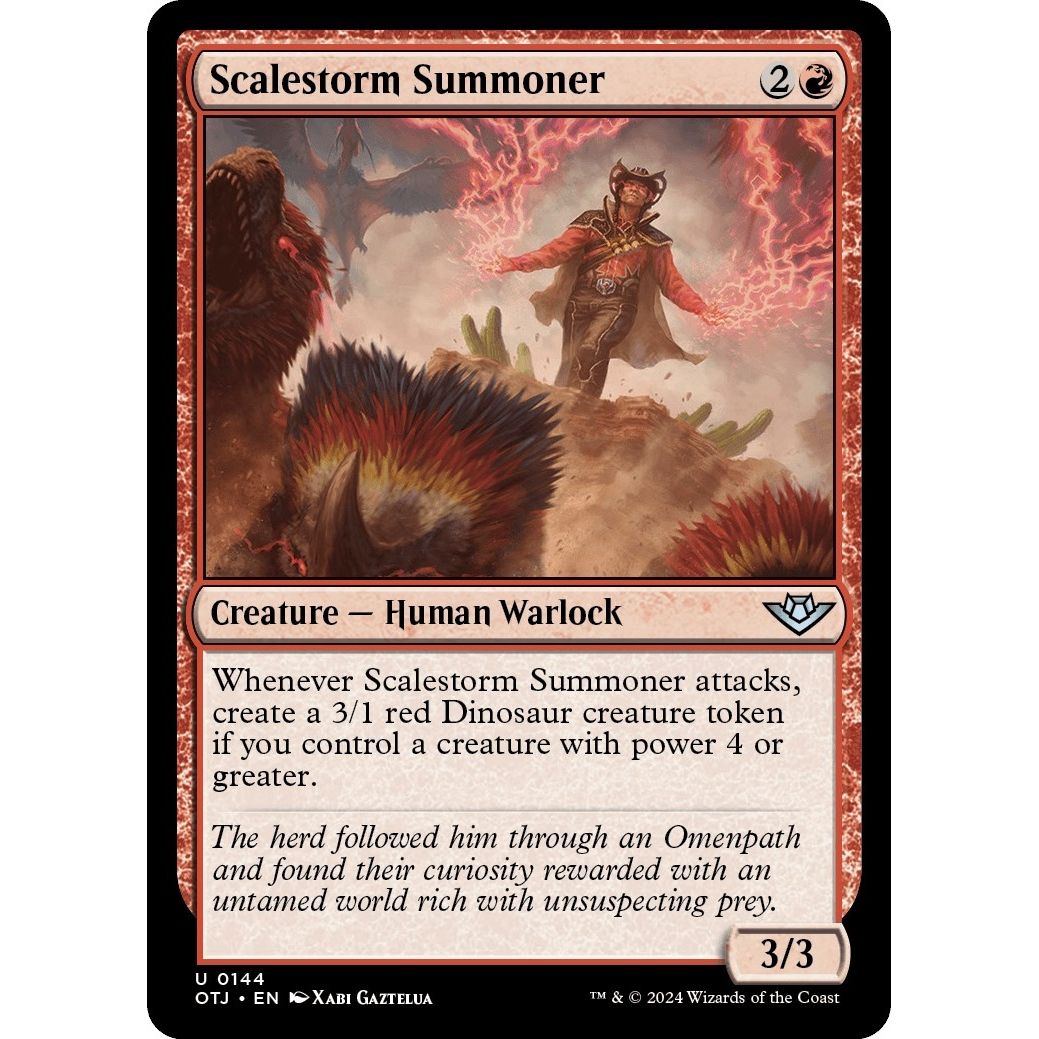 Image for Scalestorm Summoner (144) (OTJ) - Magic: The Gathering
