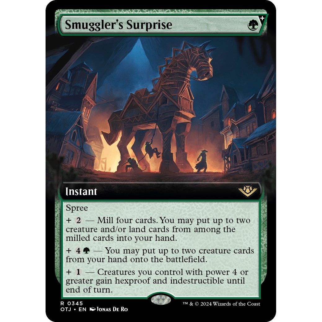 Image for Smuggler's Surprise (Extended Art) (345) (OTJ) - Magic: The Gathering