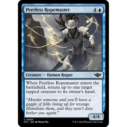 Image for Peerless Ropemaster (60) (OTJ) - Magic: The Gathering