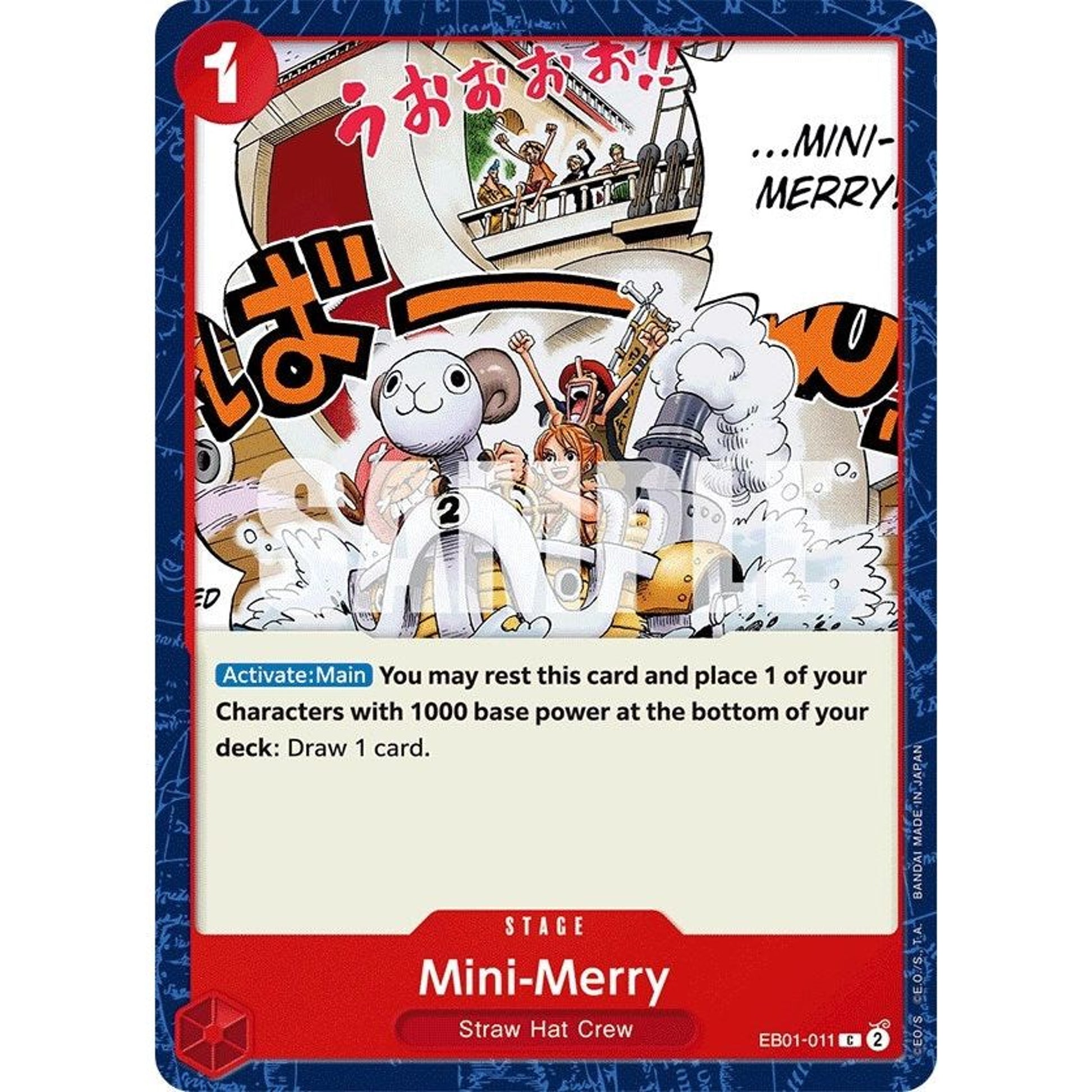 Image for Mini-Merry (EB01-011) (EB-01) - One Piece Card Game