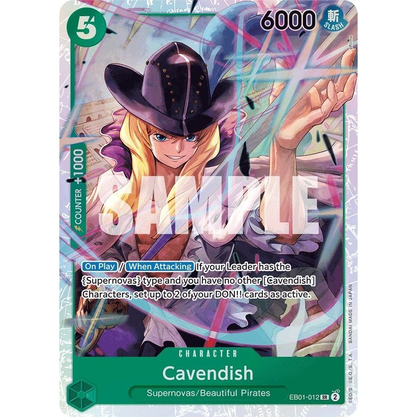 Image for Cavendish (EB01-012) (EB-01) - One Piece Card Game