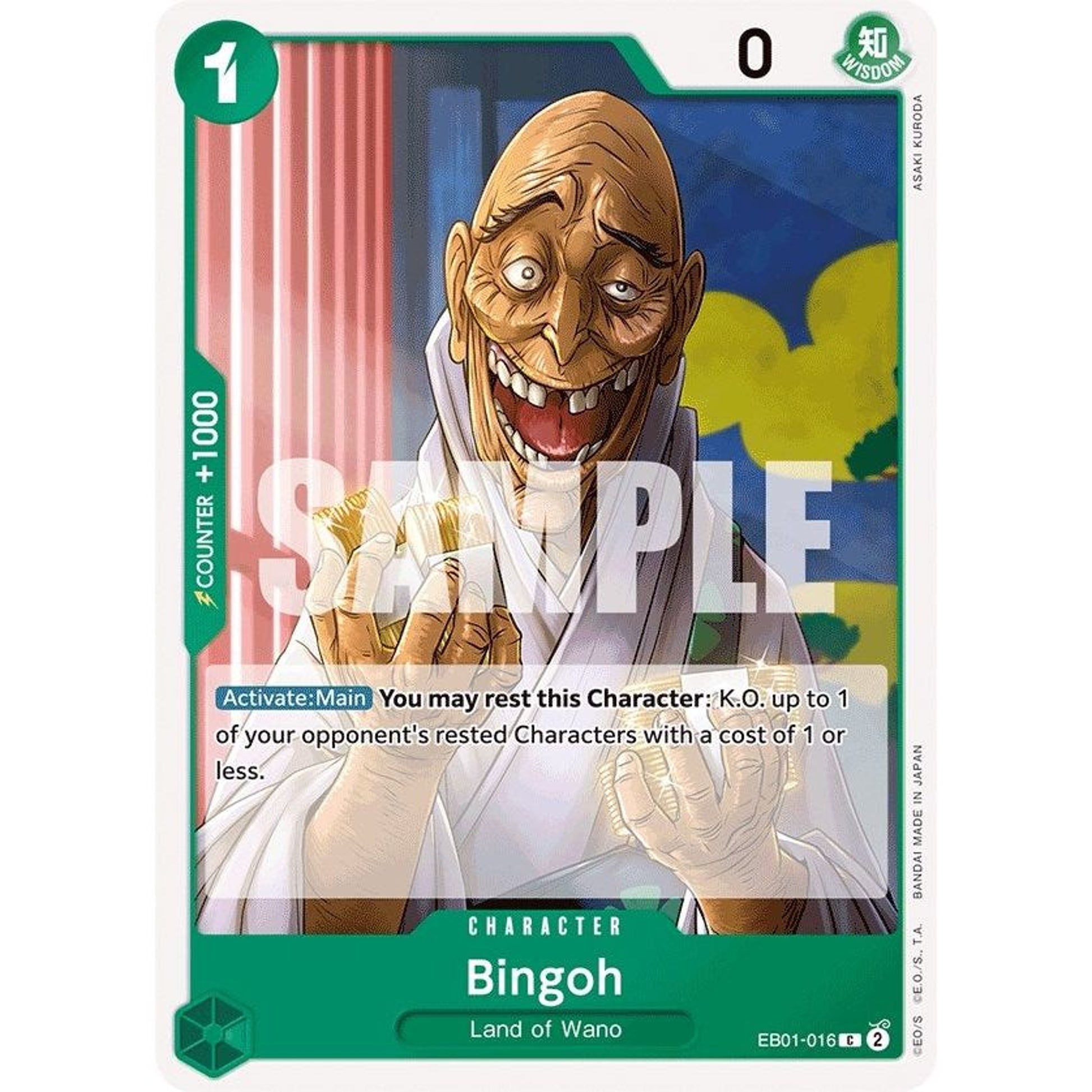 Image for Bingoh (EB01-016) (EB-01) - One Piece Card Game