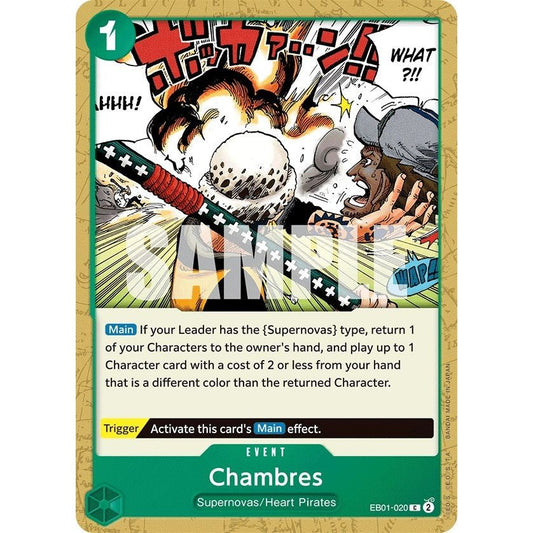 Image for Chambres (EB01-020) (EB-01) - One Piece Card Game