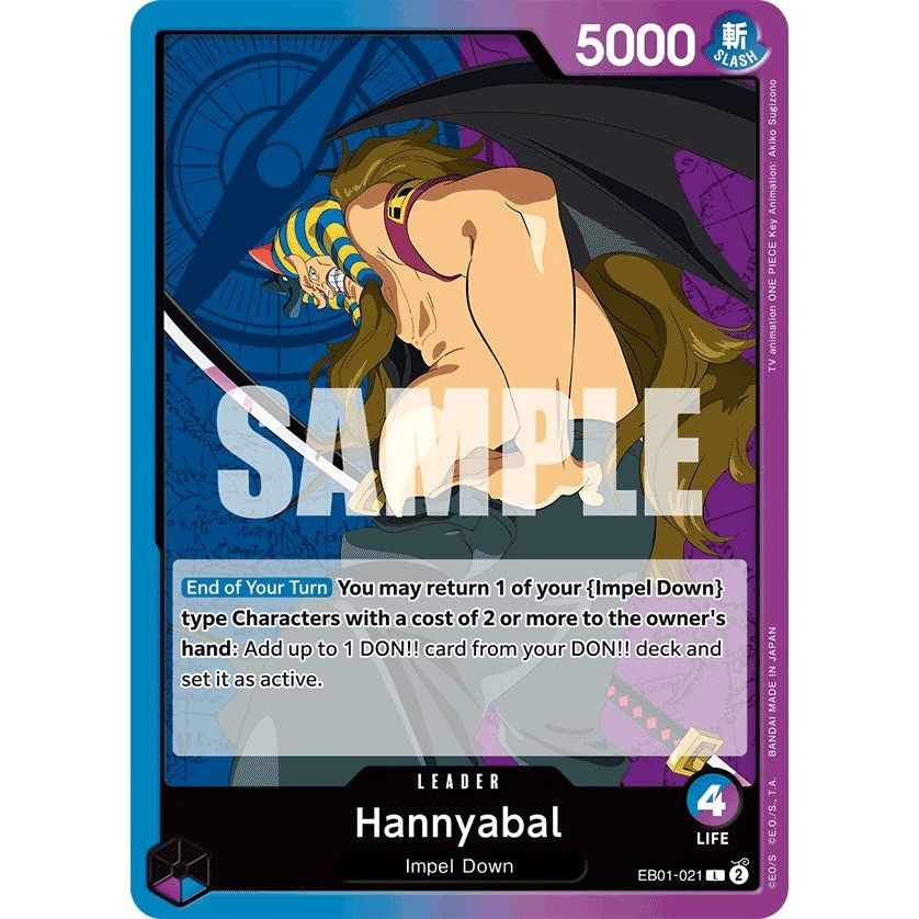 Image for Hannyabal (EB01-021) (EB-01) - One Piece Card Game