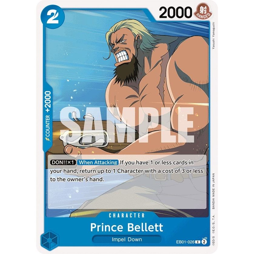 Image for Prince Bellett (EB01-026) (EB-01) - One Piece Card Game