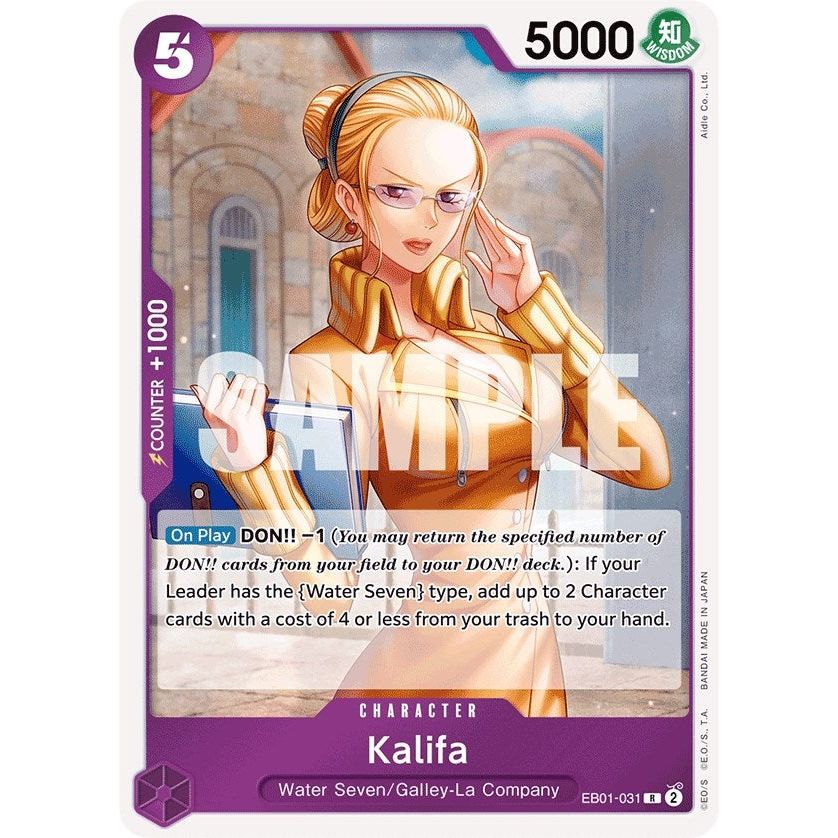 Image for Kalifa (EB01-031) (EB-01) - One Piece Card Game