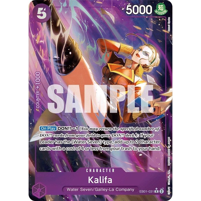 Image for Kalifa (Alternate Art) (EB01-031) (EB-01) - One Piece Card Game