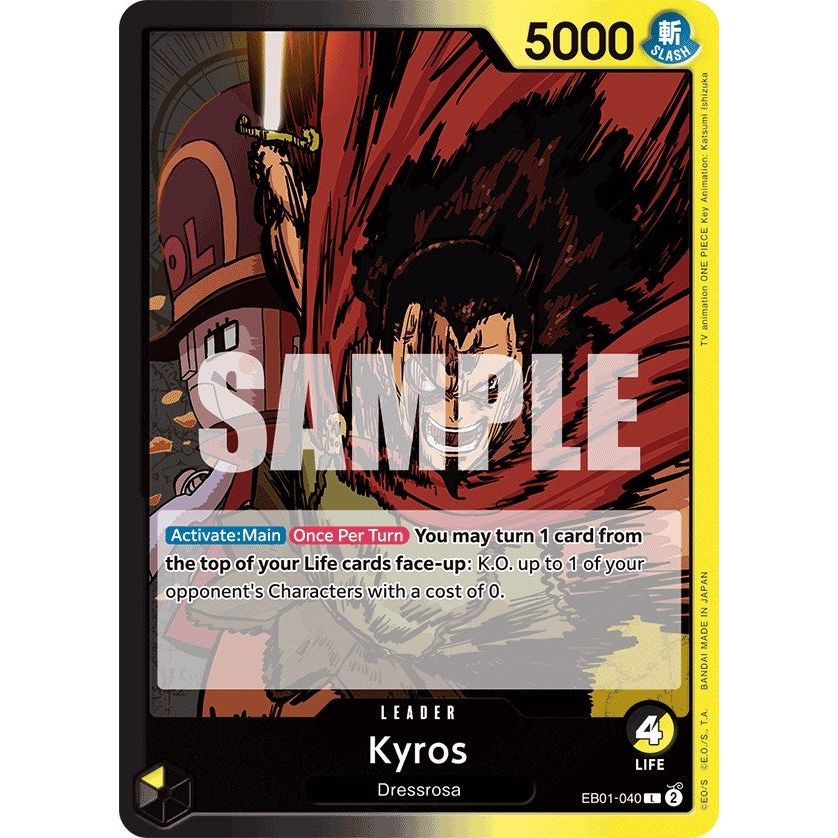 Image for Kyros (EB01-040) (EB-01) - One Piece Card Game